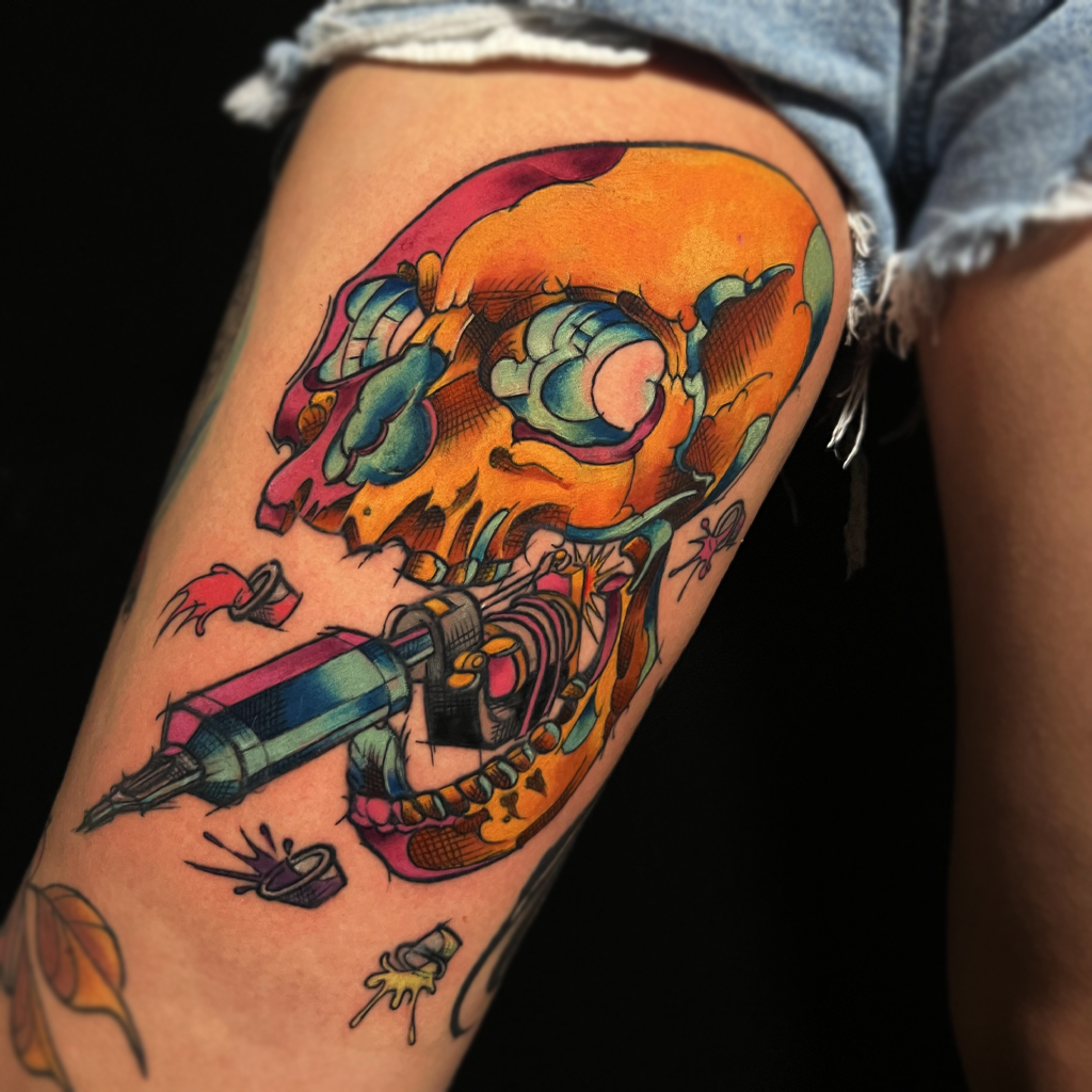 skull tattoo